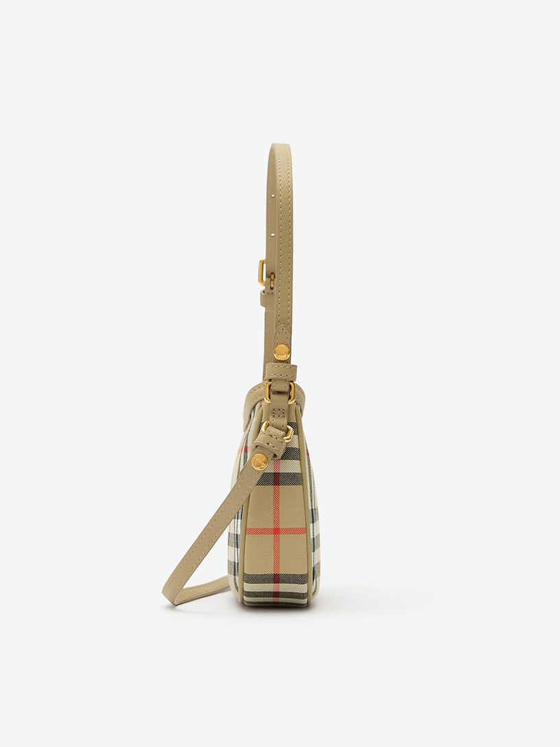 Borsa a tracolla con Check