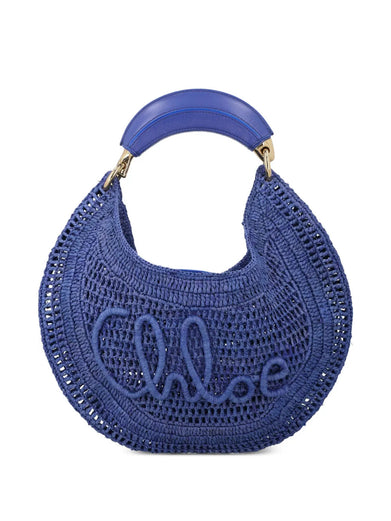 Borsa Hobo Summer Banana in rafia