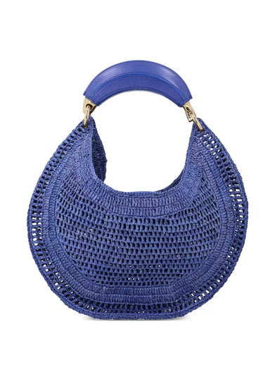 Borsa Hobo Summer Banana in rafia