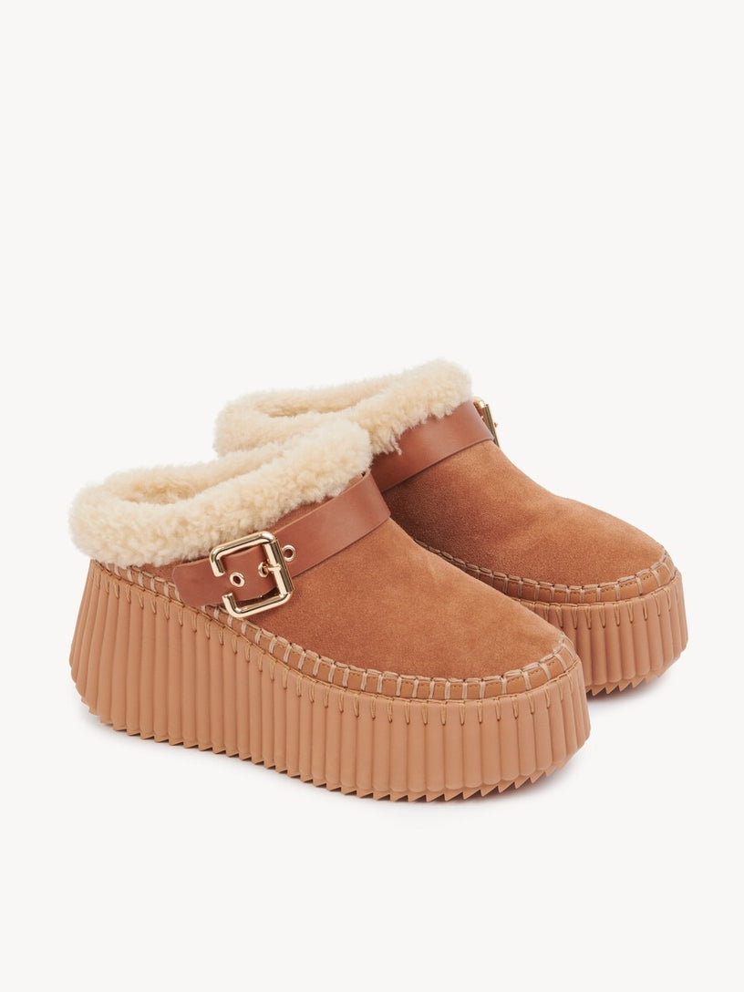 Sabot con zeppa Nama