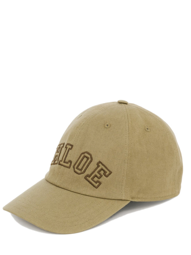 Cappellino Chloé Signature in cotone