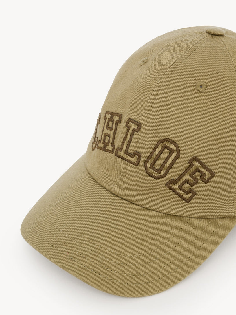 Cappellino Chloé Signature in cotone