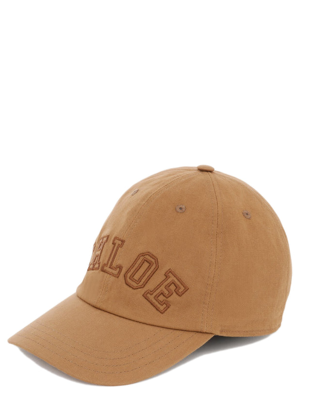 Cappellino Chloé Signature in cotone