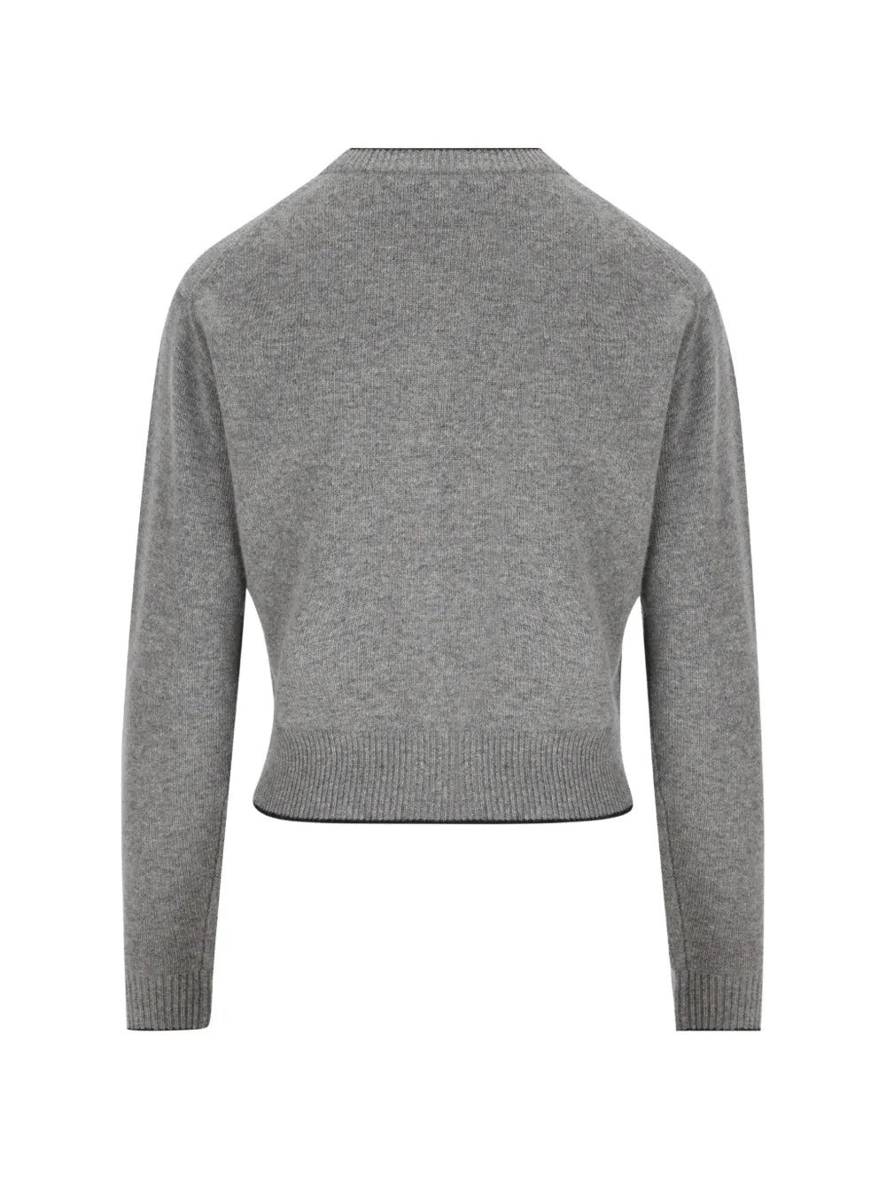 Cardigan aderente con logo