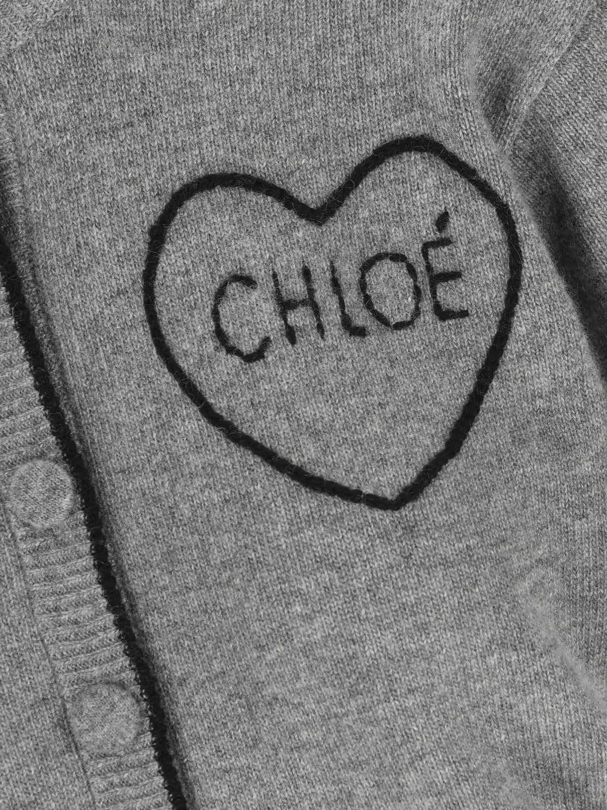 Cardigan aderente con logo