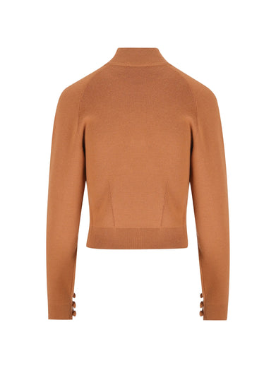 Pullover con pizzo