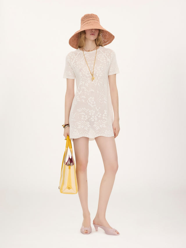 Abito in maglia di cotone