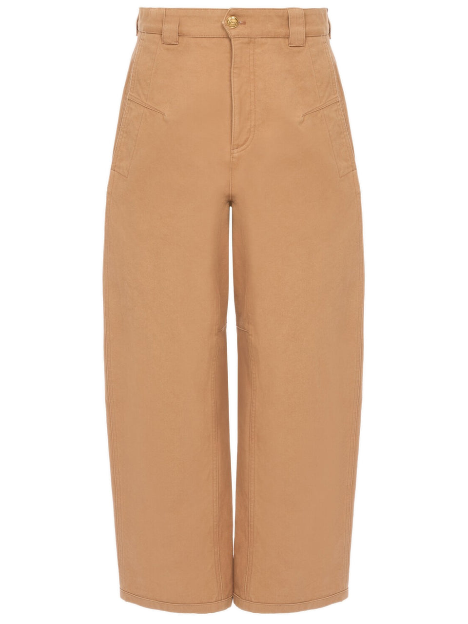 Barrel-leg trousers
