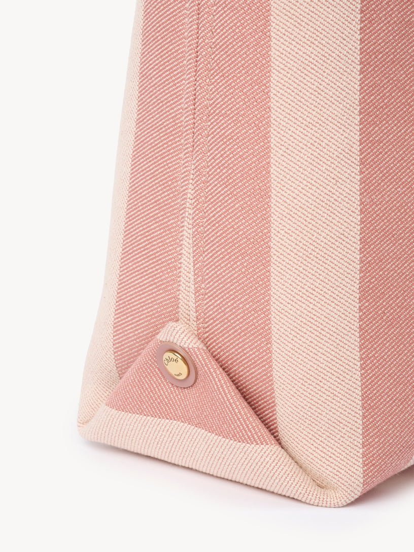 Tote bag Chloé Stripy east-west in jacquard