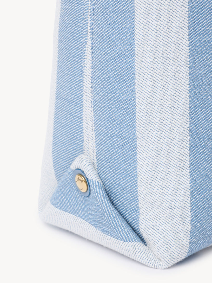 Tote bag Chloé Stripy east-west in jacquard