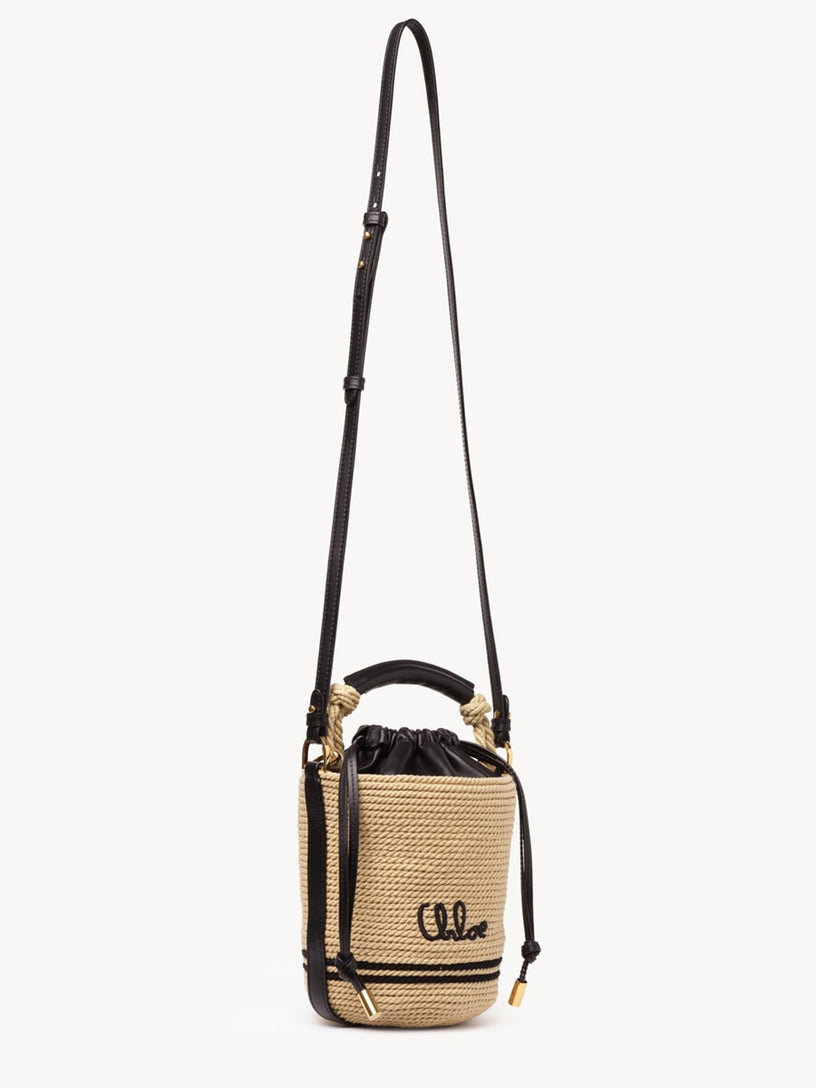 Borsa a secchiello Chloé Soleil in corda