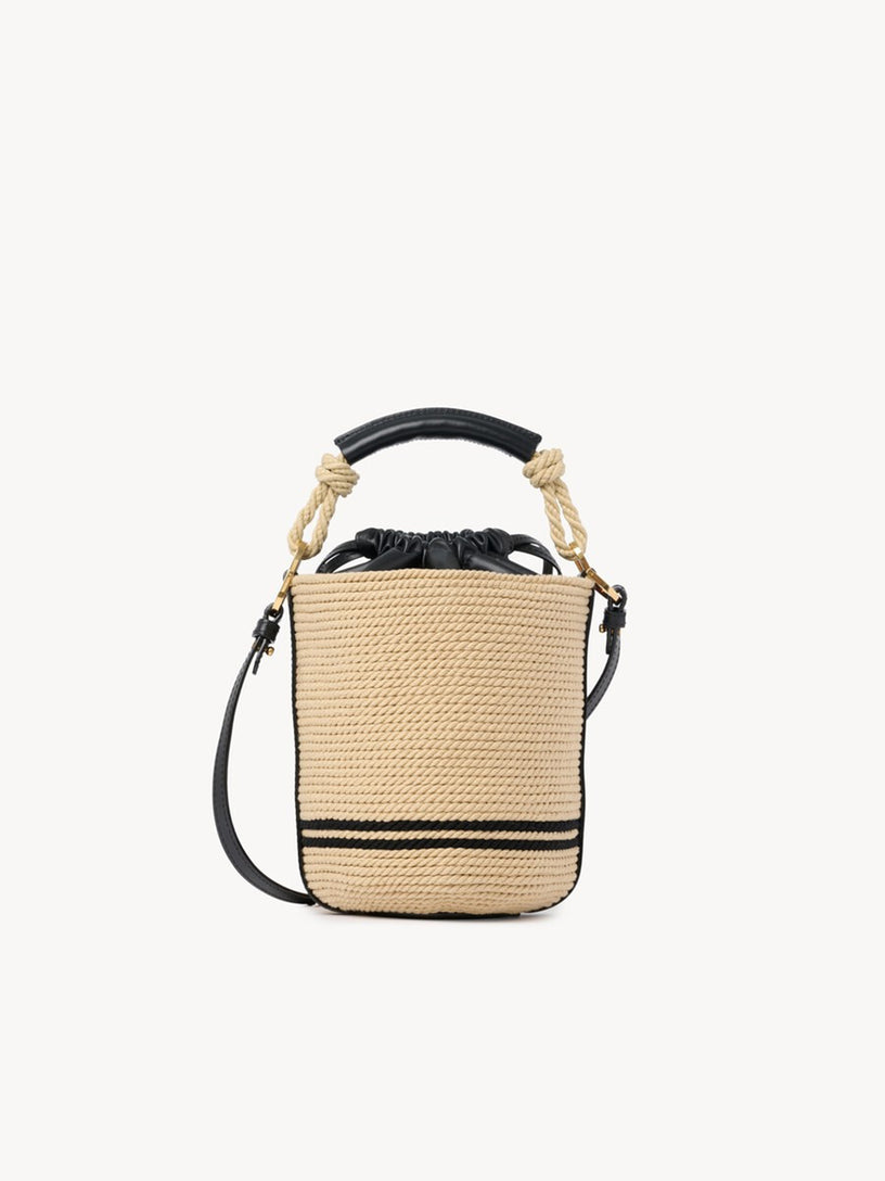 Borsa a secchiello Chloé Soleil in corda