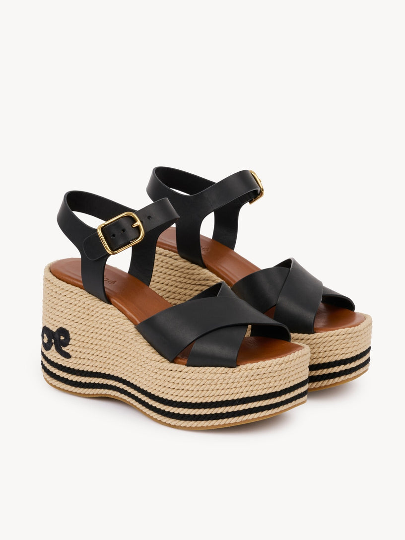 Sandali con zeppa Chloé Sand