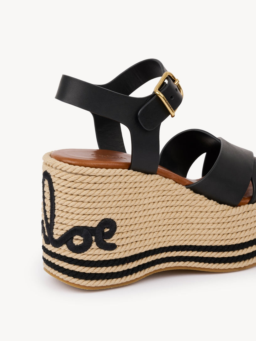 Sandali con zeppa Chloé Sand