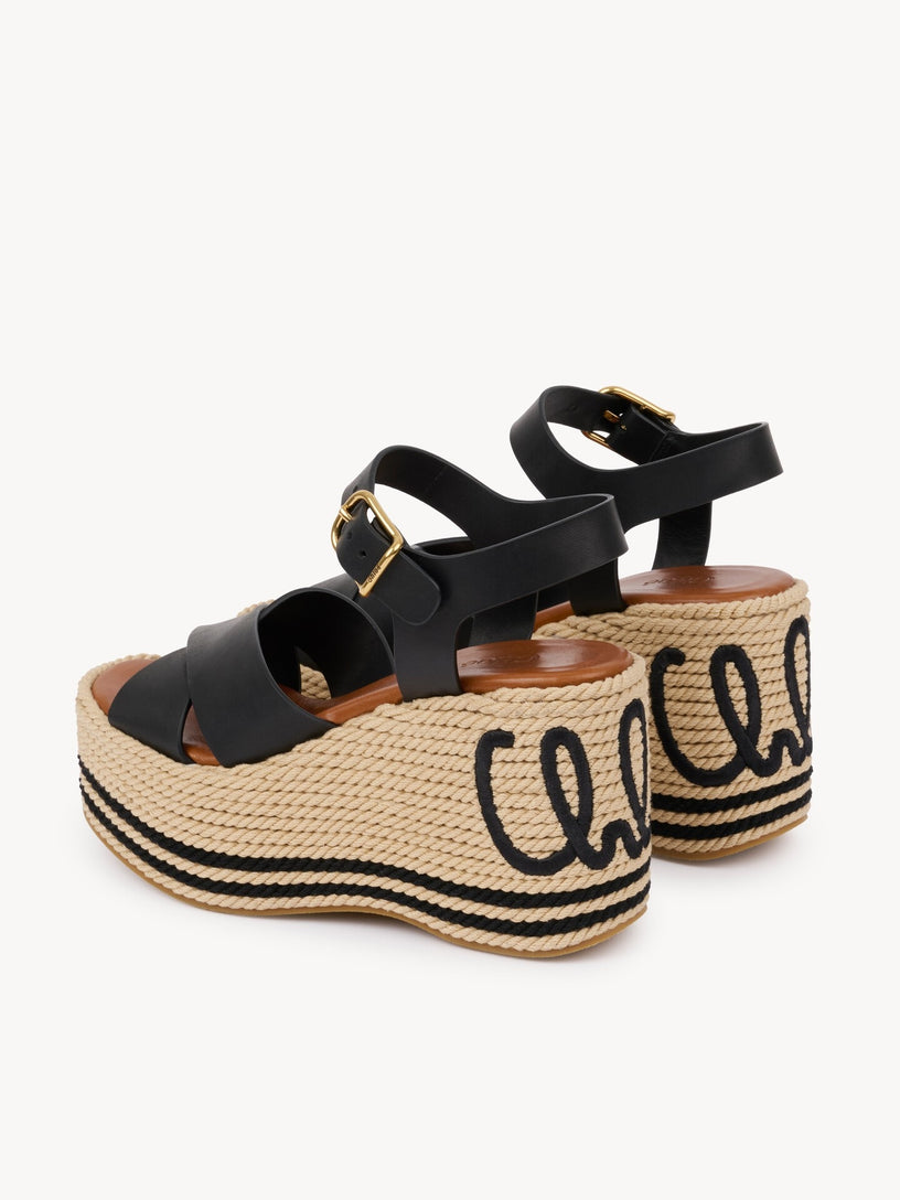 Sandali con zeppa Chloé Sand