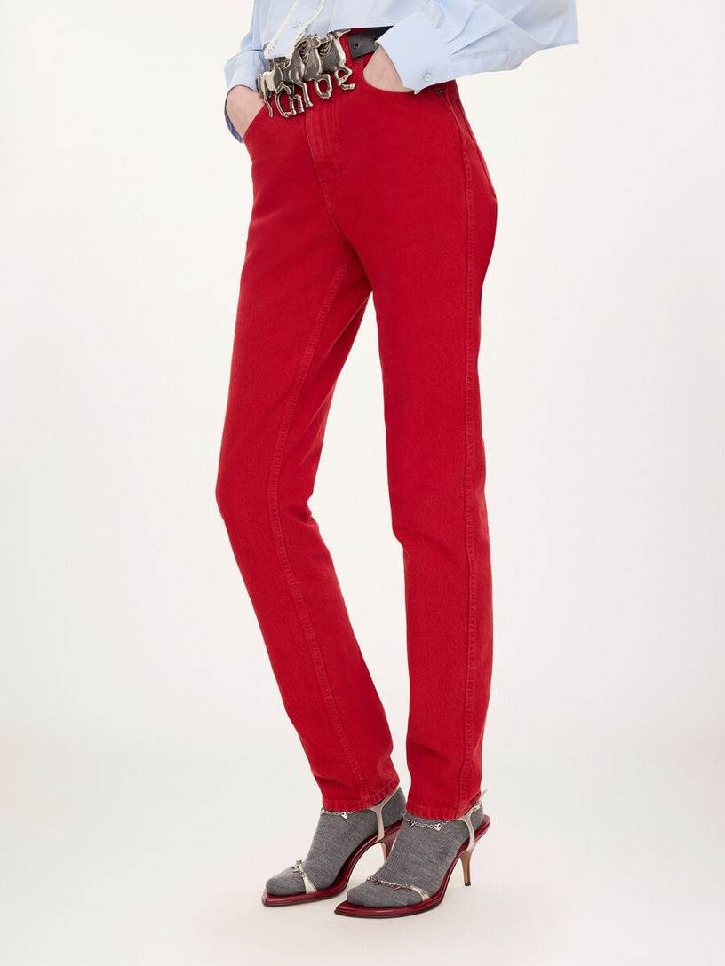 Jeans slim in denim