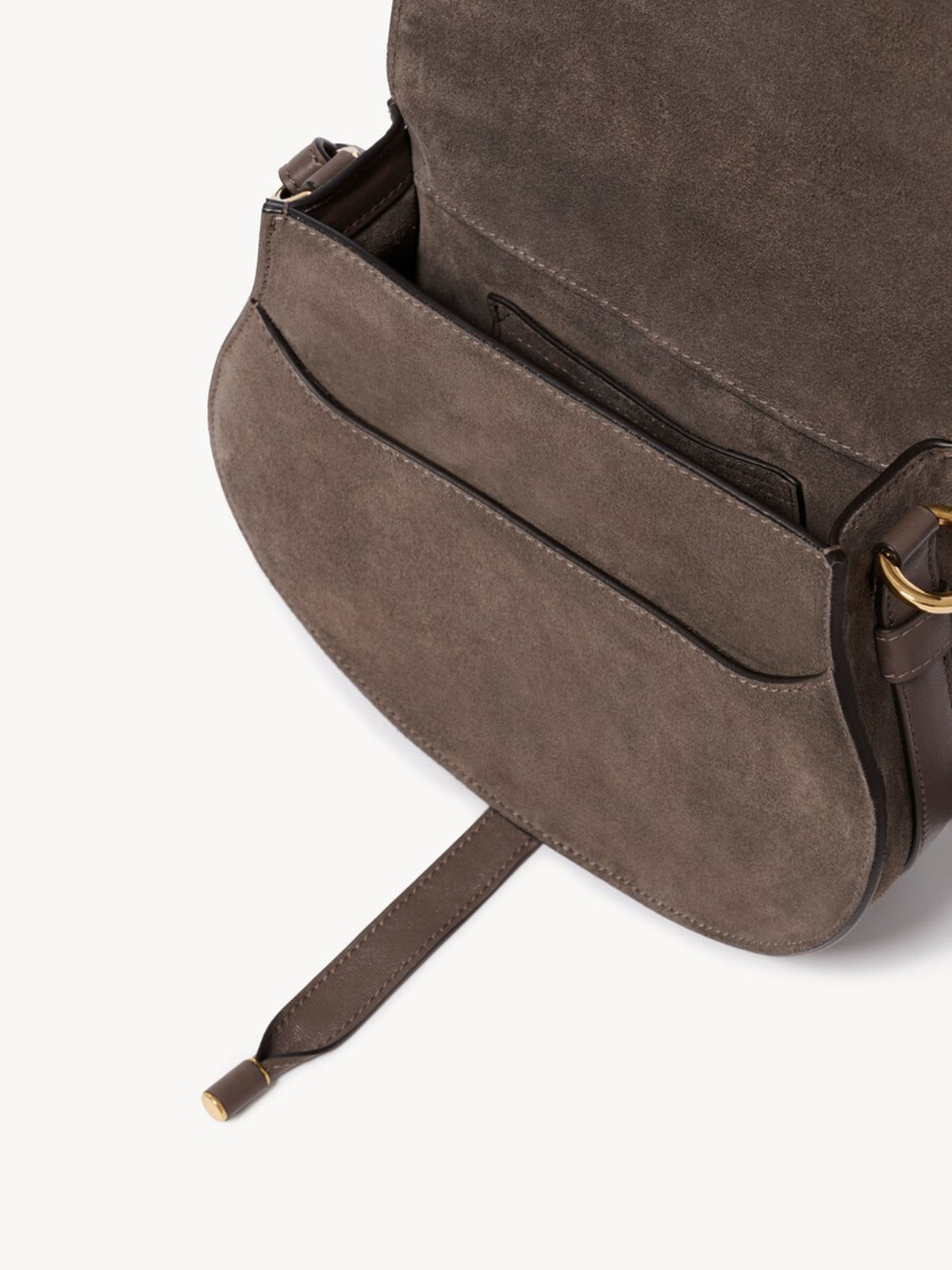 Borsa a tracolla Marcie in pelle scamosciata
