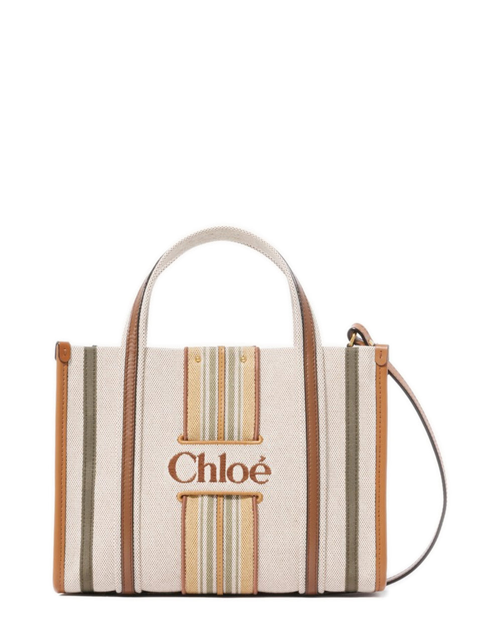 Small Woody Loop tote bag in canvas