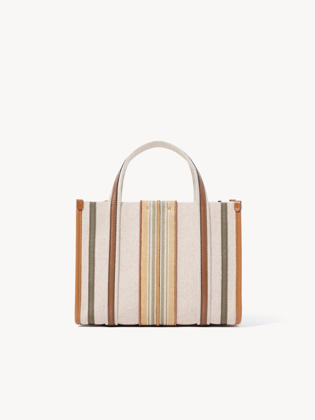 Small Woody Loop tote bag in canvas