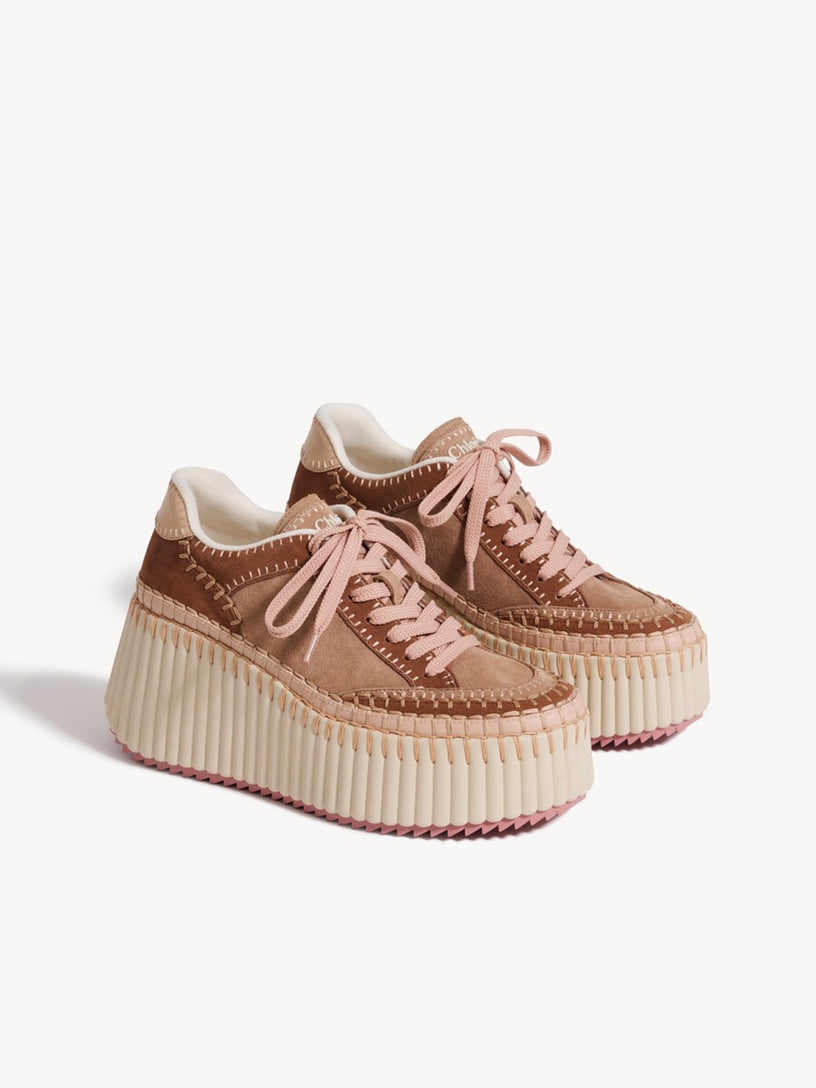 Sneaker con zeppa Nama