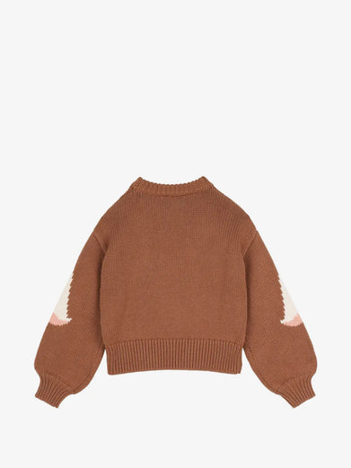 Maglione con fenicotteri