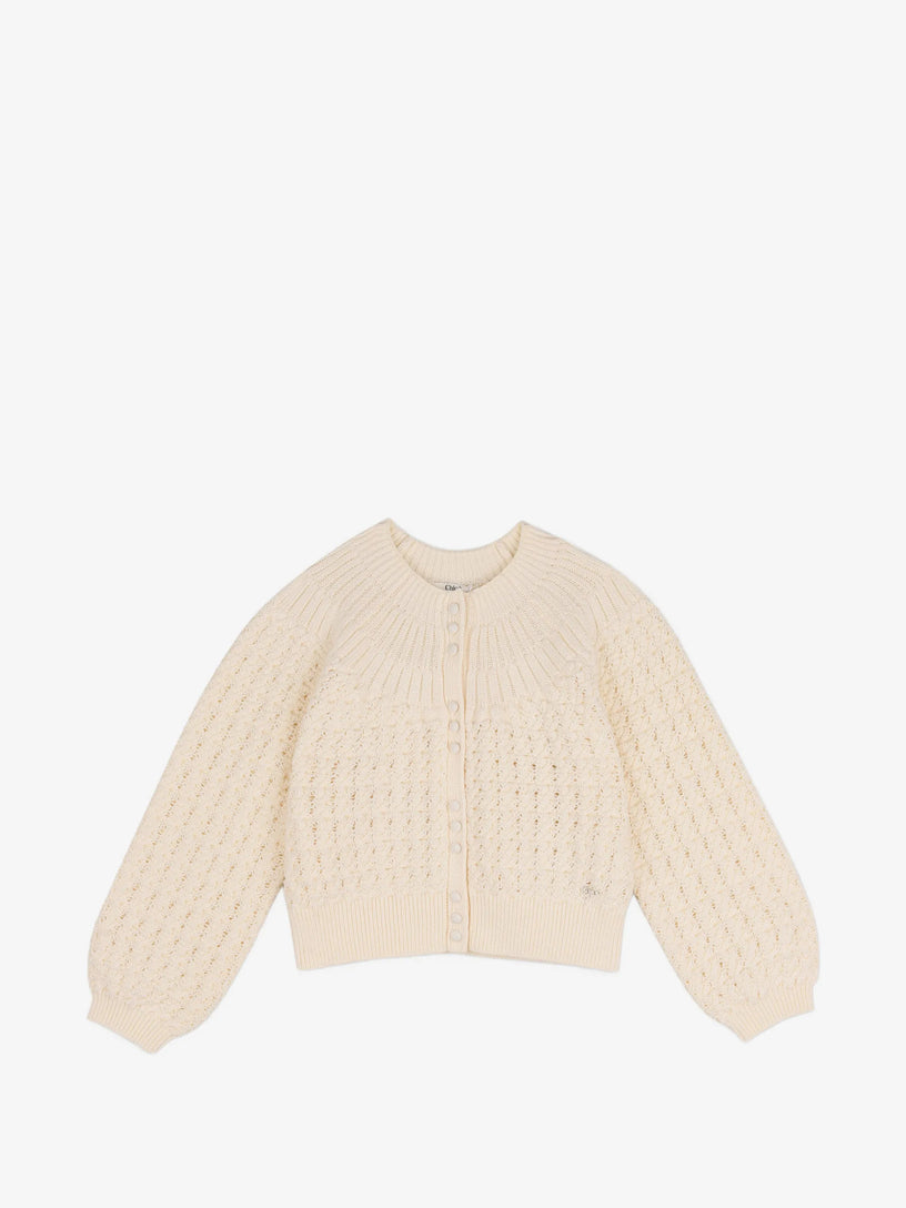 Cardigan a maglia