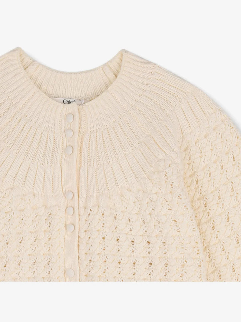 Cardigan a maglia