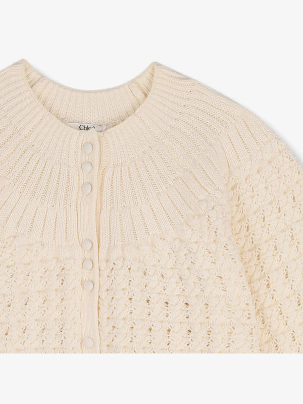 Cardigan a maglia