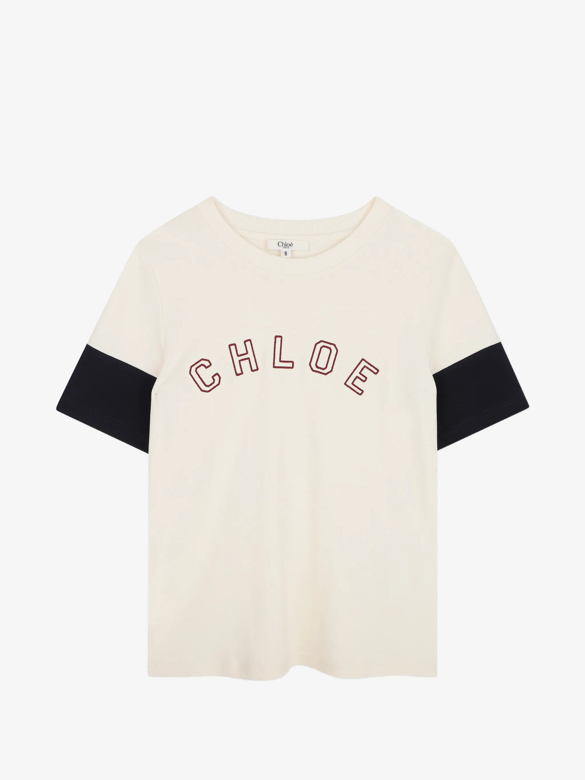 T-shirt con design color-block