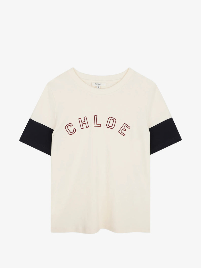 T-shirt con design color-block