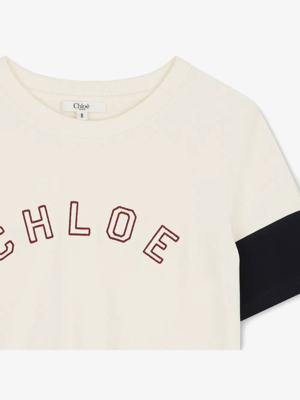 T-shirt con design color-block