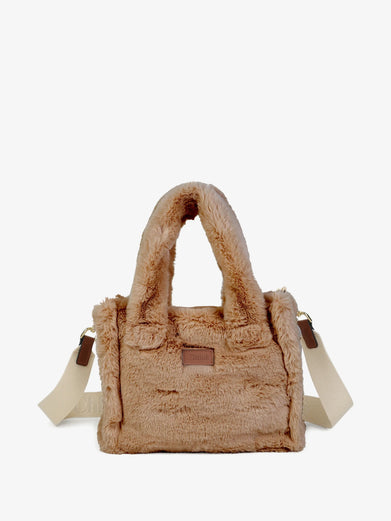 Borsa in eco pelliccia
