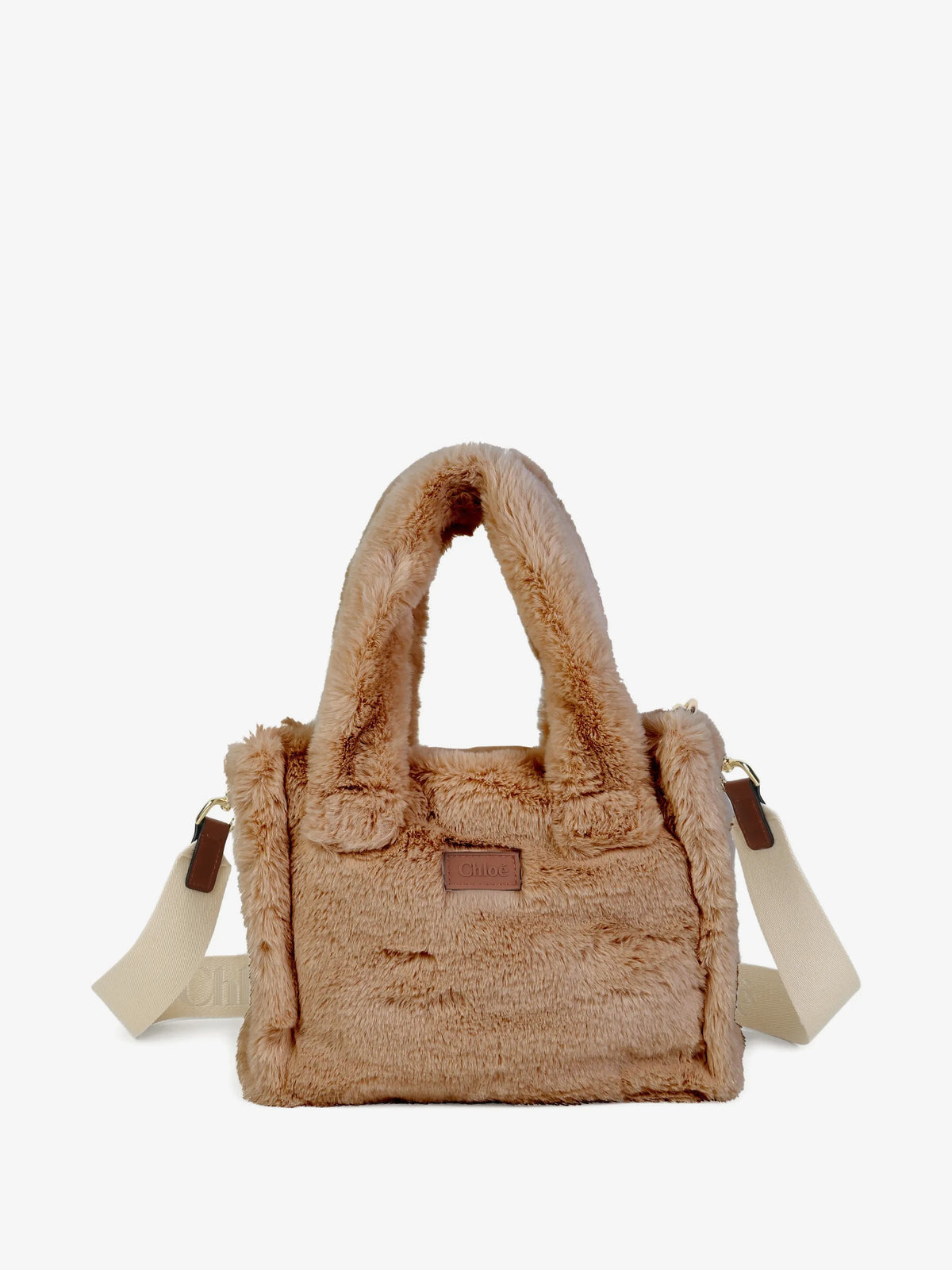 Borsa in eco pelliccia