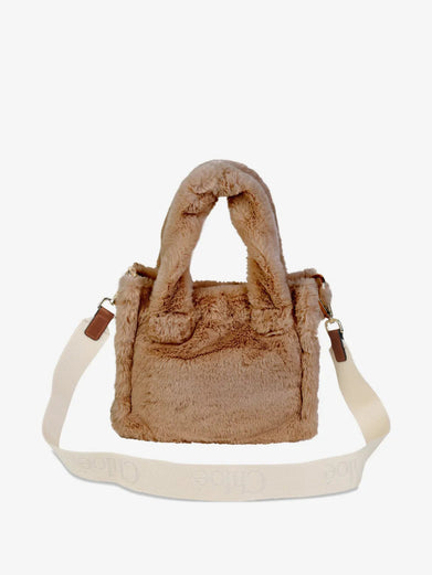 Borsa in eco pelliccia