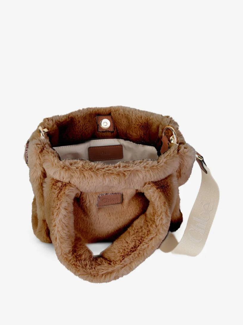 Borsa in eco pelliccia