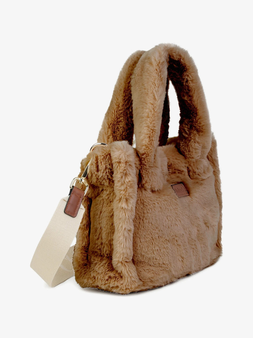 Borsa in eco pelliccia