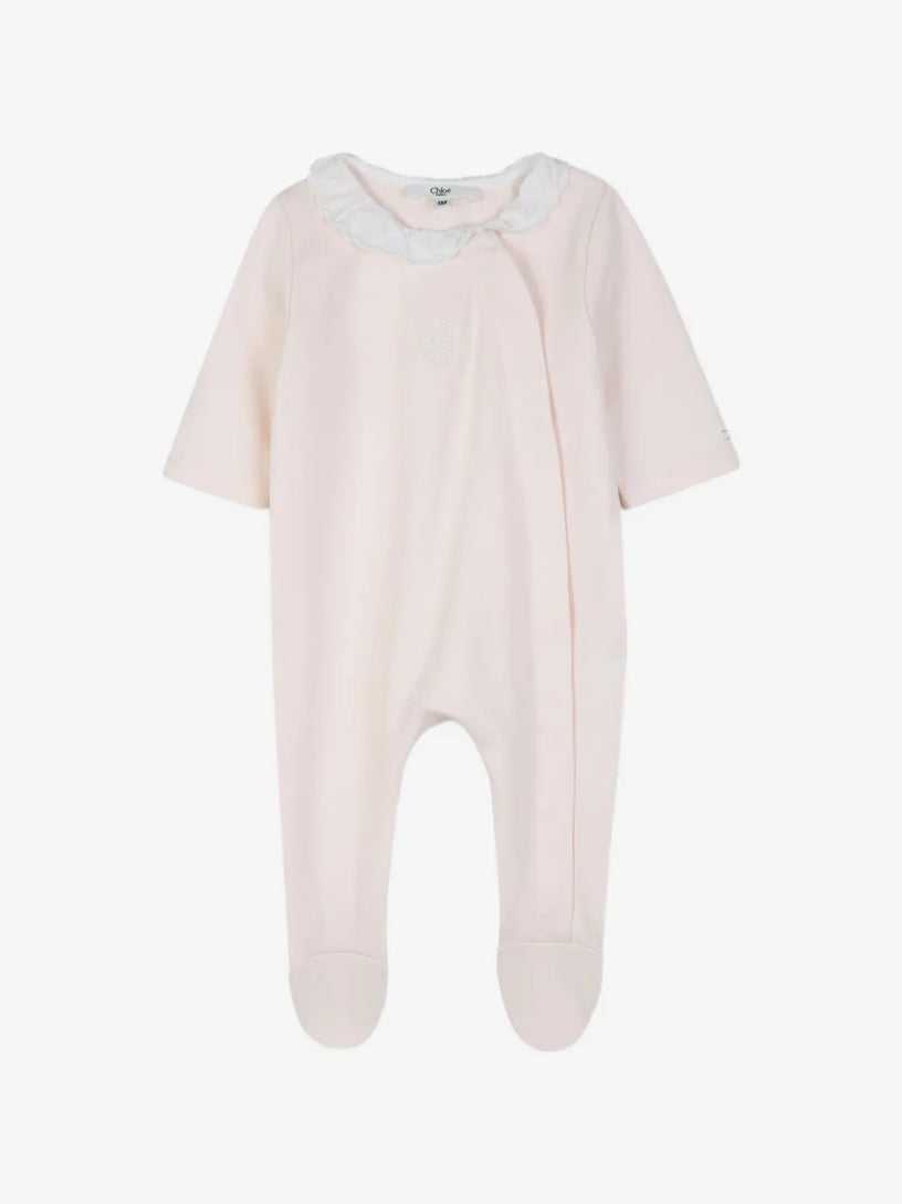 Set neonato con ruches (3 pezzi)