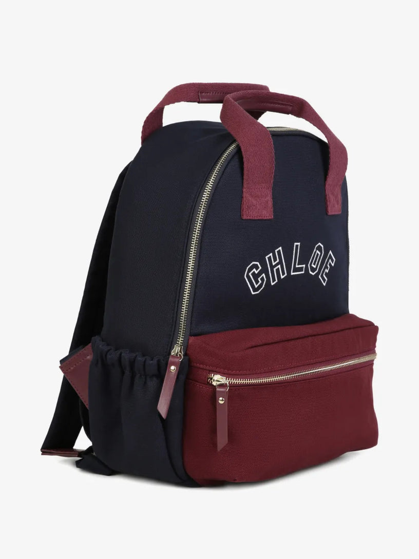 Zaino con logo ricamato