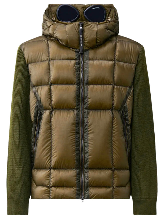 Maglione misto lana merino extrafine con occhiali goggle