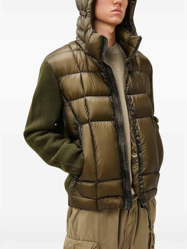 Extrafine Merino Wool Mixed Goggle Sweater