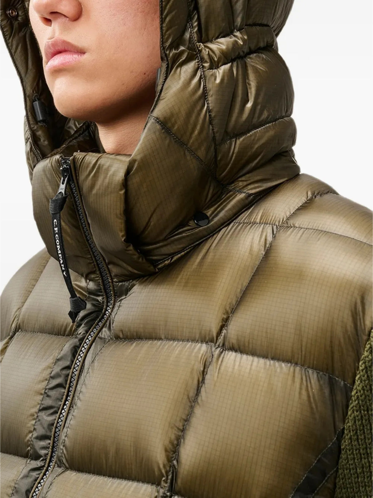 Maglione misto lana merino extrafine con occhiali goggle