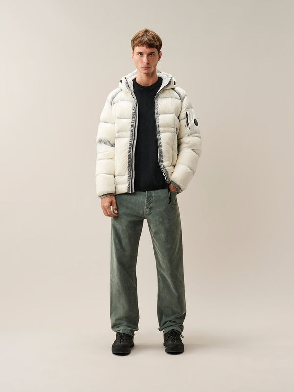 Full Rib Cotton Lens Crewneck Sweater