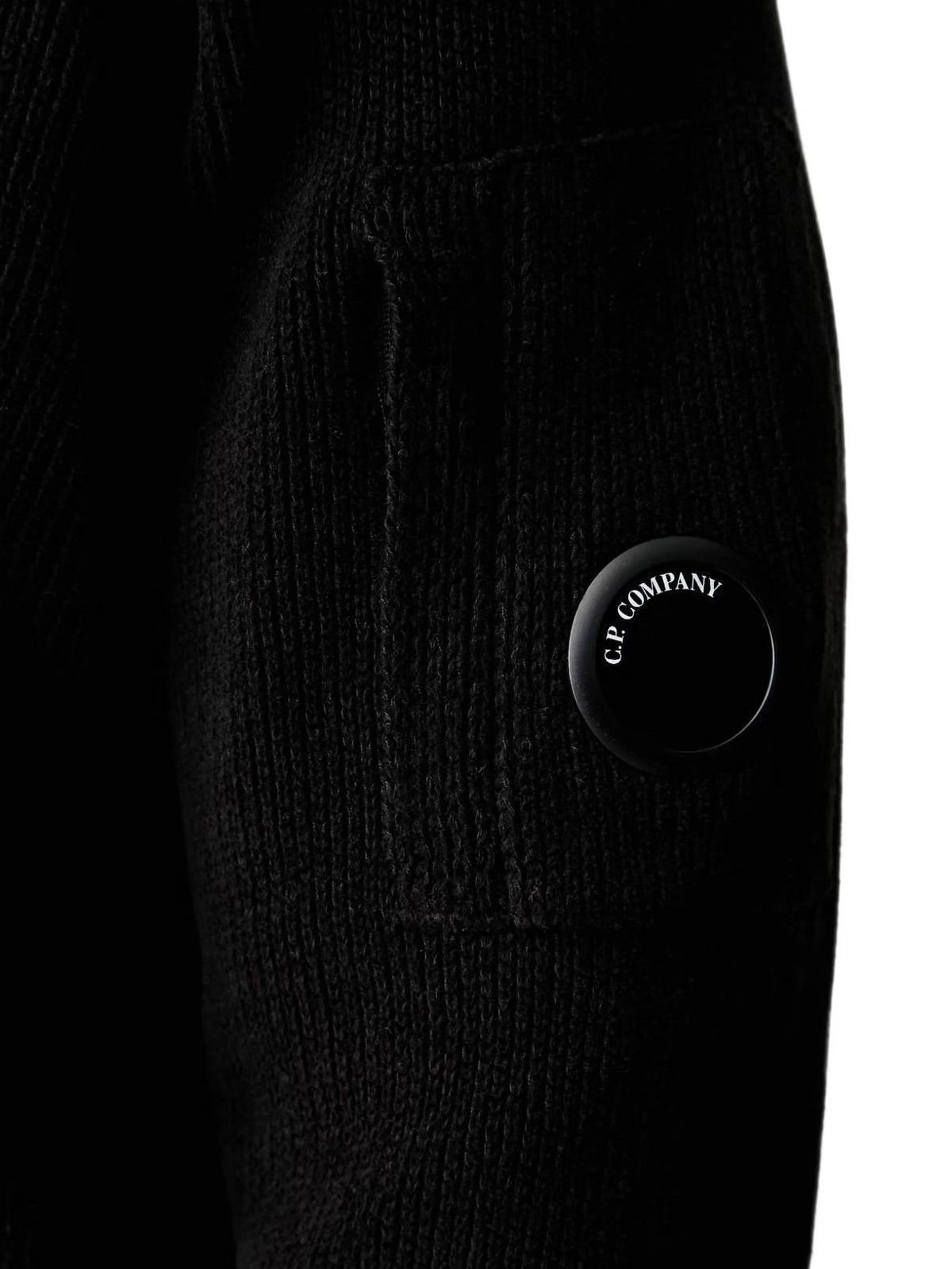 Maglione a polo Lens in ciniglia di cotone