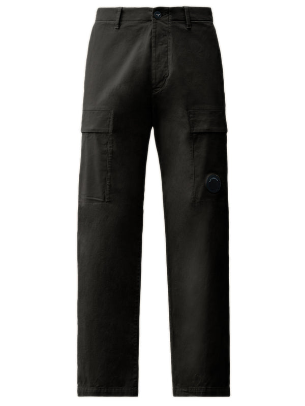 Stretch Sateen Regular Cargo Pants