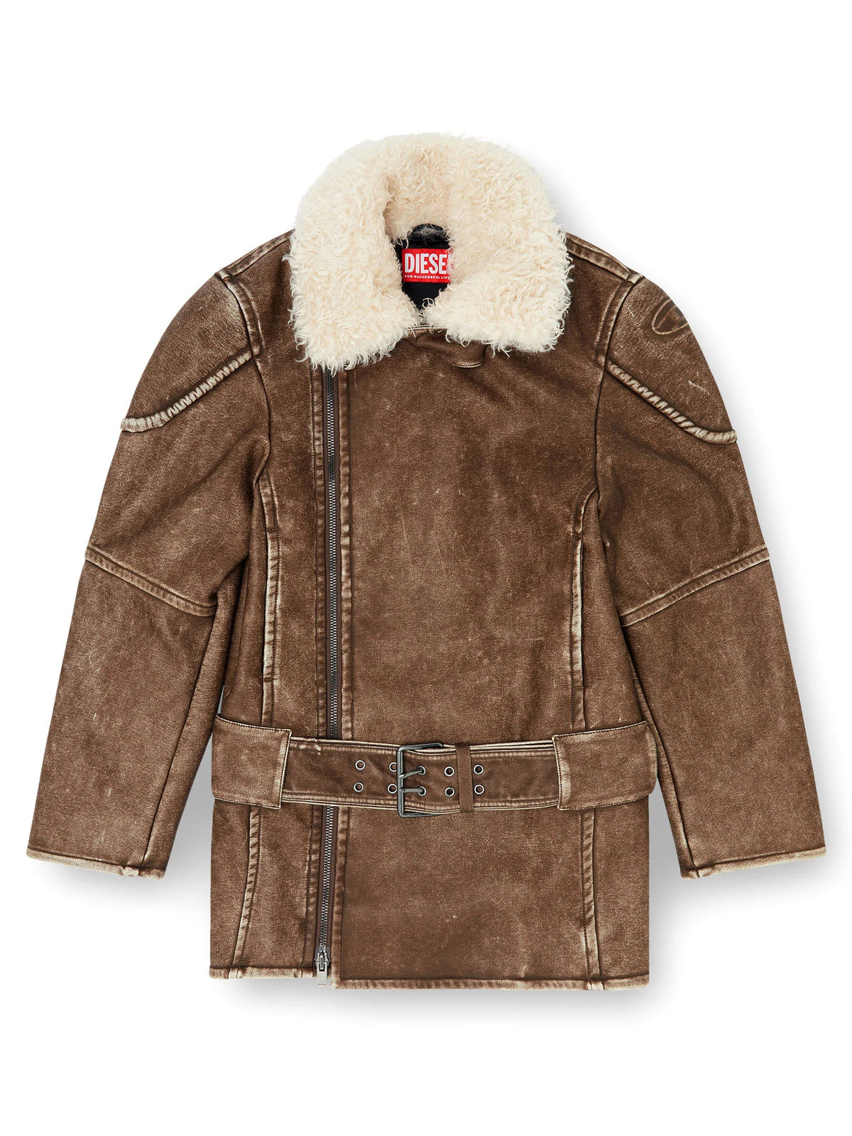 Giacca stile aviator-biker