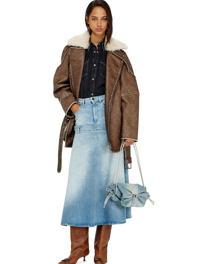 Giacca stile aviator-biker