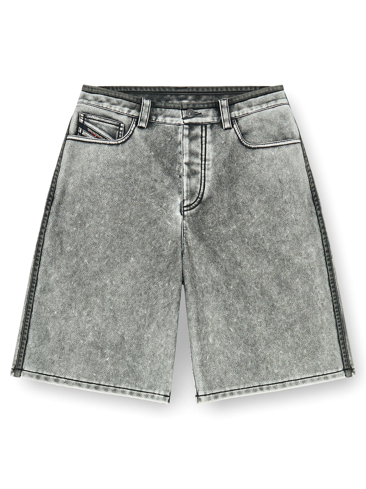 Bermuda shorts in PU