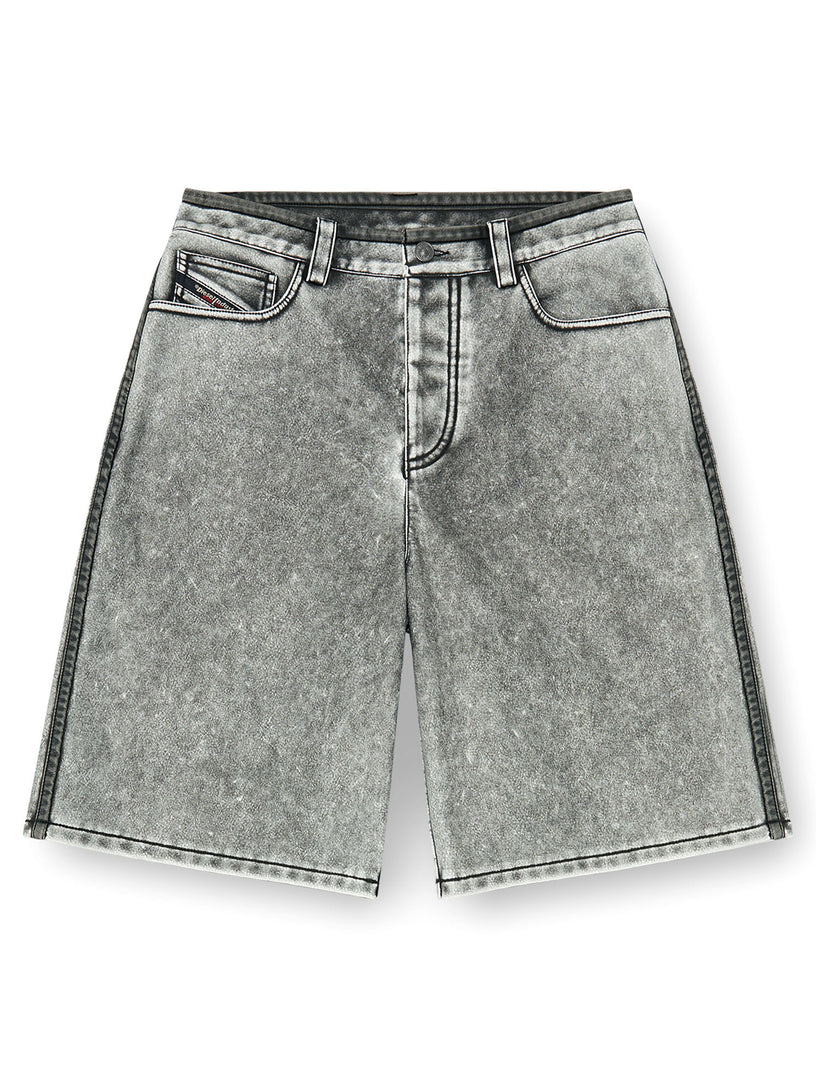 Bermuda shorts in PU