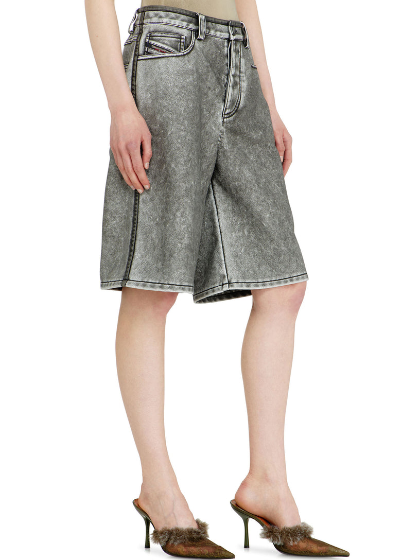 Bermuda shorts in PU