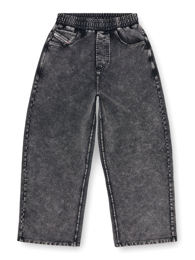 Pantaloni da tuta effetto denim
